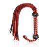 Bič Black and red fancy flogger