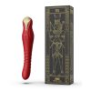 Zalo King Thruster vibrator rdeč