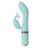 Pillow talk Kinky rabbit vibrator aqua