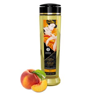 Masažno olje Shunga Stimulation peach