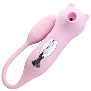 Stimulator klitorisa z vibracijskim jajčkom Cat