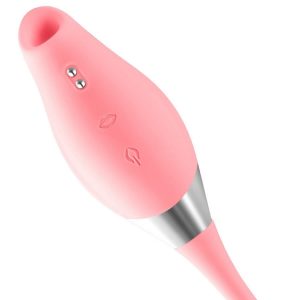 Sesalni stimulator klitorisa z vibracijskim jajčkom Amee