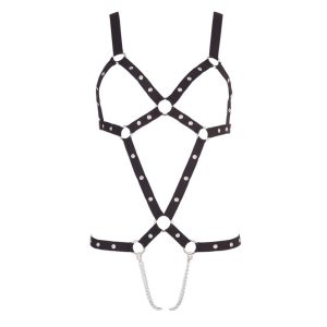 Bad Kitty Harness z verižico