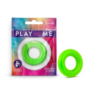 Obroček za penis Play with me green