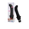 Silicone Classic g-spot vibrator črn