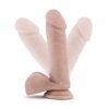 Dr Skin Posable dildo plus 8 with balls vanilla