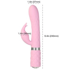 Pillow talk Lively rabbit vibrator pink