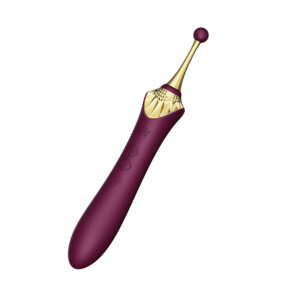 Zalo Bess 2 vibrator za klitoris purple okrogel rokavček