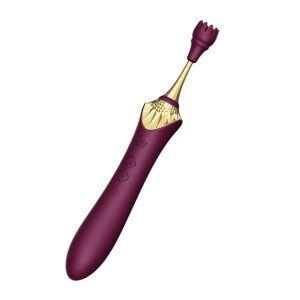Zalo Bess 2 vibrator za klitoris purple roža rokavček