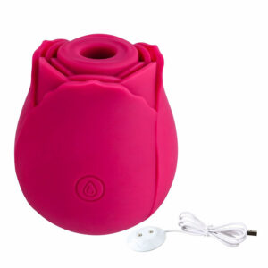 Sesalni stimulator za klitoris Rose Flower