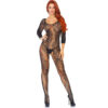 Catsuit Swirl Lace Leg Avenue (89108)