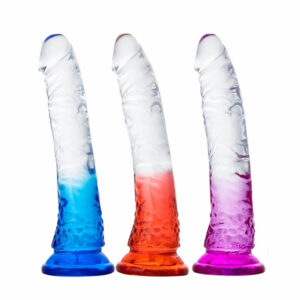 Dildo Double color jelly