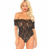 Bodi z razporkom rose lace LAv (89234)