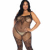 Mrežast catsuit Lace and net LAv (89257X)