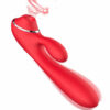 Rabbit & suction vibrator 3 v 1