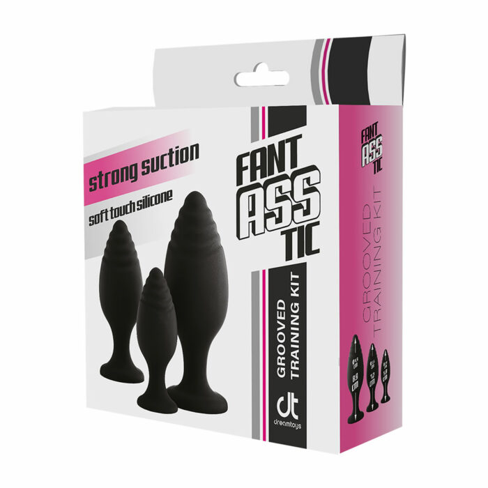 Fantasstic grooved trainig kit with suction cup packaging