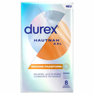 Durex Hautnah XXL 8's kondomi