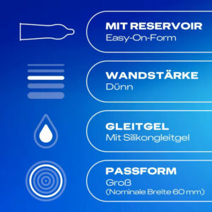 Durex Hautnah XXL kondomi 8 kom