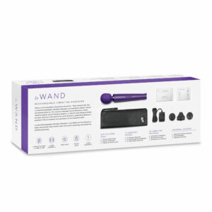 Embalaža Le WandPurple rechargeable massager