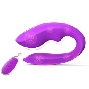 Klitoris in G-spot vibrator z daljincem
