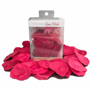 Lističi vrtnic za rožnato kopel