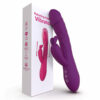 Pulzni rabbit vibrator z stimulacijo klitorisa