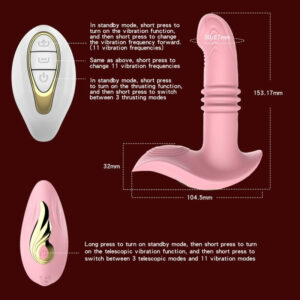 Klitoris in G-spot vibrator Navy