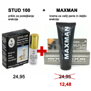 Stud 100 + Maxman krema
