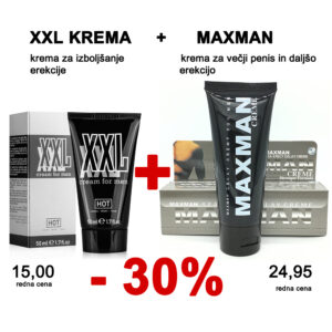 XXL krema + Maxman krema