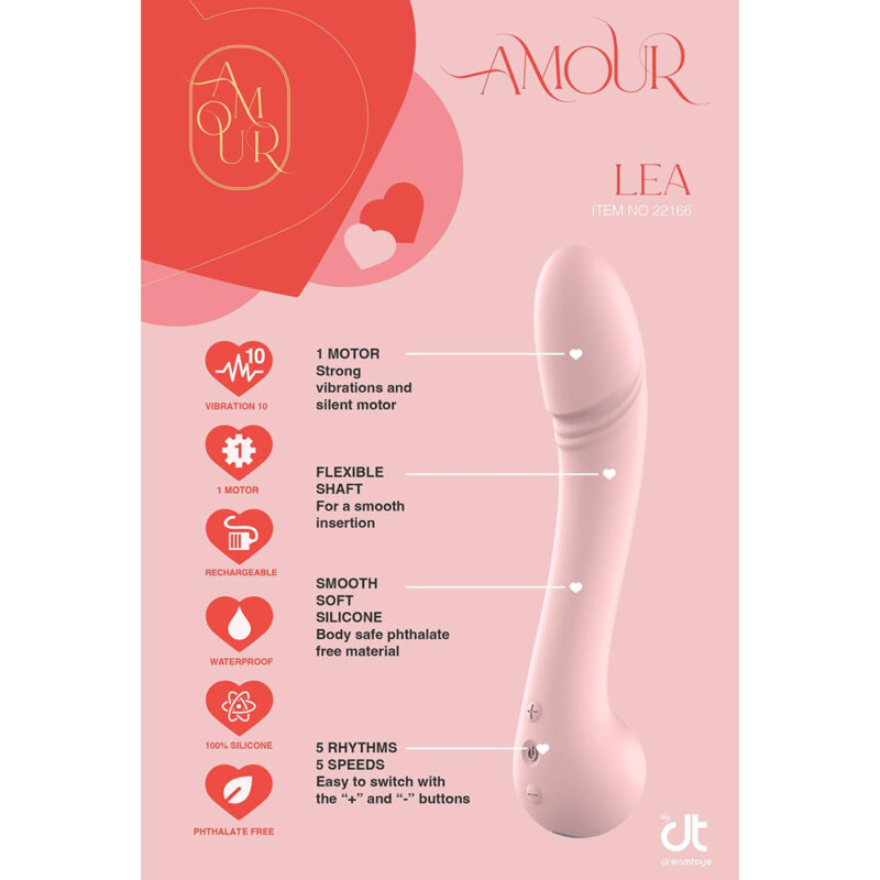 Amour Flexible vibrator Lea
