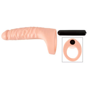 Double penetration dildo vibrator