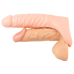 Vibracijski penis za dvojno penetracijo