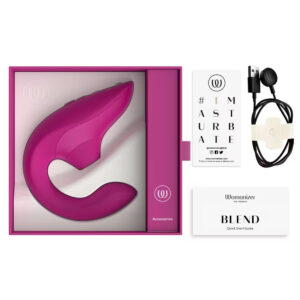 Womanizer Blend kombinirani pulzator temno roza