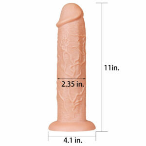 Lovetoy dildo 11 inch dimensions