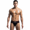 MOB Eroticwear Fetish classic wide jockstrap črne