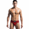 MOB Eroticwear Fetish classic wide jockstrap rdeče