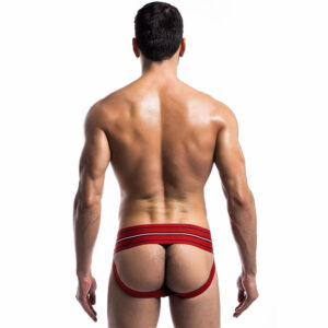 MOB Eroticwear Fetish classic wide jockstrap red