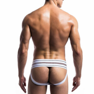 MOB Eroticwear Fetish classic wide jockstrap white