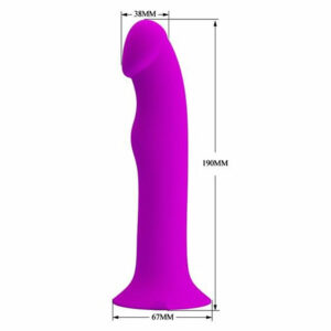 Vibracijski dildo Pretty Love Murray roza