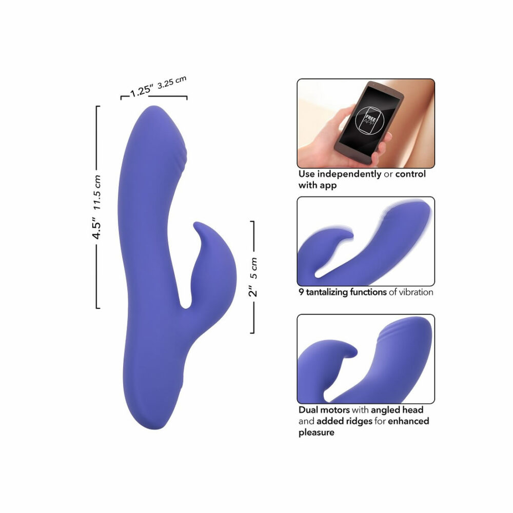 Calexotics Connect Dual stimulator Rabbit vibrator