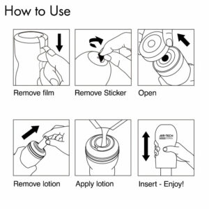 Tenga Air Tech Regular masturbator how to use