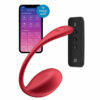 Satisfyer Shiny petal red vibracijski jajček