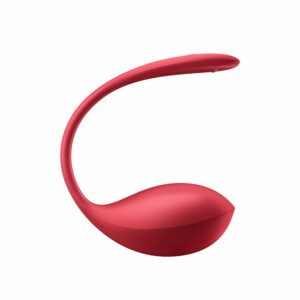 Satisfyer Shiny petal red vibracijski jajček