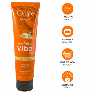 Orgie Lube Tube Vibe! medium Pina colada