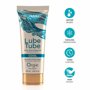 Lube Tube Cool je intimni gel na vodni osnovi s hladilnim in dolgotrajnim učinkom. Brez vonja