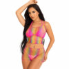 Ombre Rainbow top in kratke hlače 86635 Pride Leg Avenue