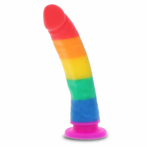 Pride by ToyJoy Dildo Rainbow Large Unicorn Dancer
