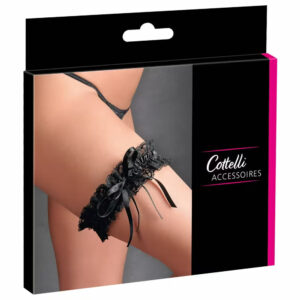 Podvezica Cottelli Accessoires črna