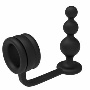 Obroček z mehurčkastim analnim čepom Ramrod