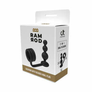 Obroček z mehurčkastim analnim čepom Ramrod